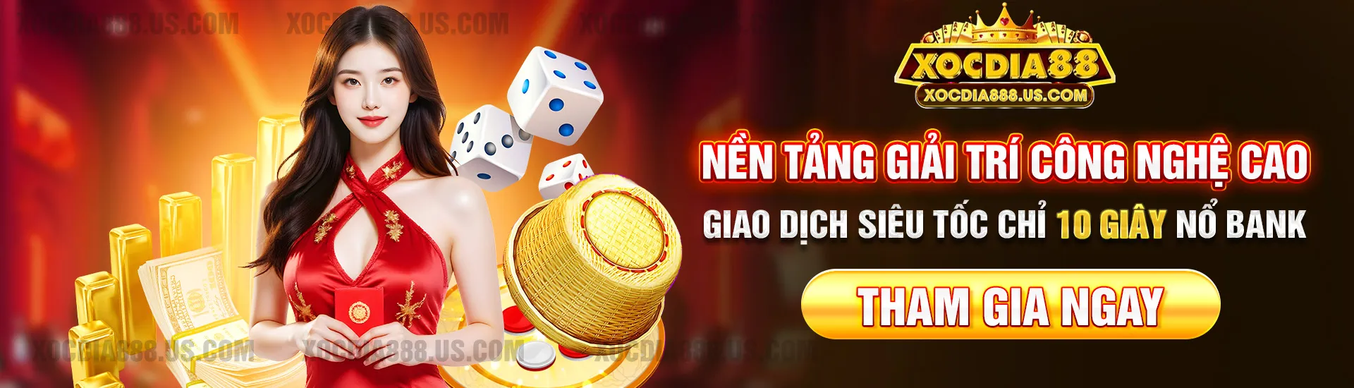 Xocdia88 Nền tảng giải trí công nghệ cao – Giao dịch siêu tốc chỉ 10 giây nổ bank ( Tham gia ngay )