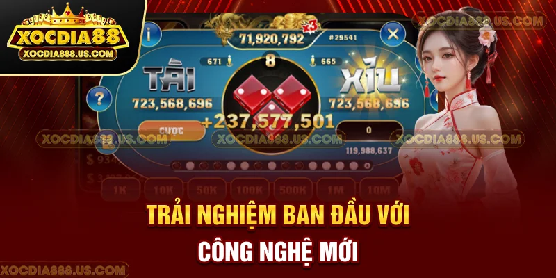 Trải nghiệm ban đầu với công nghệ mới