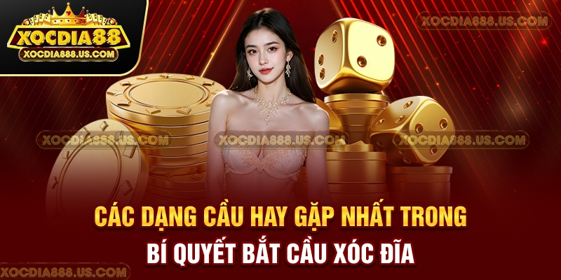 Các dạng cầu hay gặp nhất trong bí quyết bắt cầu Xóc Đĩa